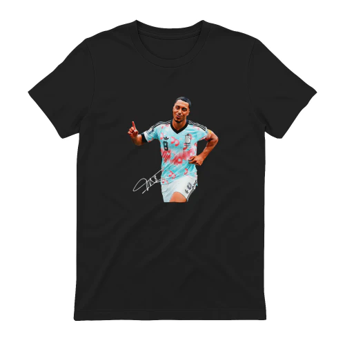 Youri Tielemans Belgium national football running signature shirt