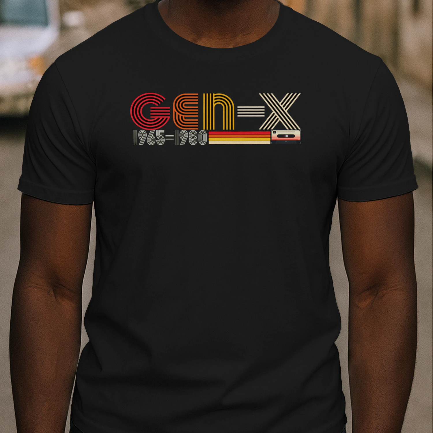 Gen X 1975-1980 Retro Cassette Classic Unisex T-shirt