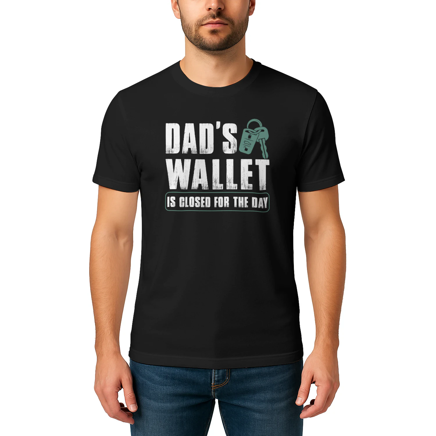 Dad's Wallet Closed for the Day Funny Dad Classic Unisex T-shirt