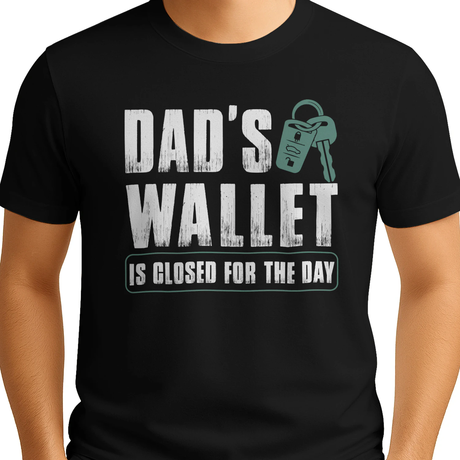 Dad's Wallet Closed for the Day Funny Dad Classic Unisex T-shirt