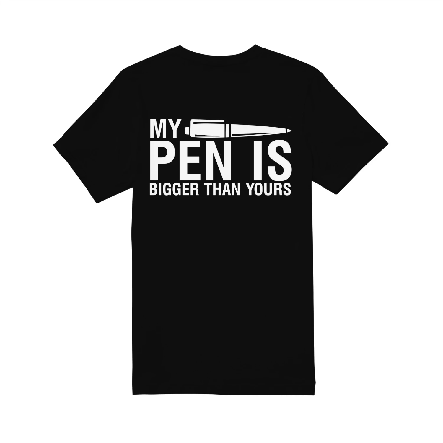 Funny Pen Lover  My Pen Is Bigger Than Yours Classic Unisex T-shirt