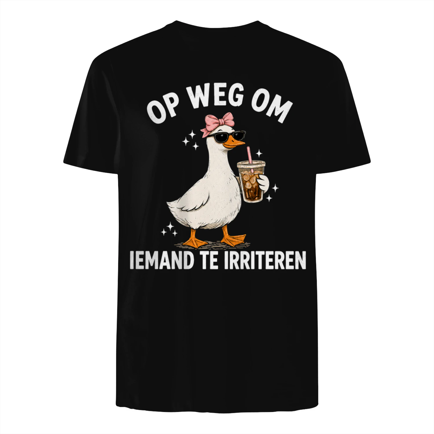 Op Weg Om Iemand Te Irriteren – Funny Duck T-Shirt
