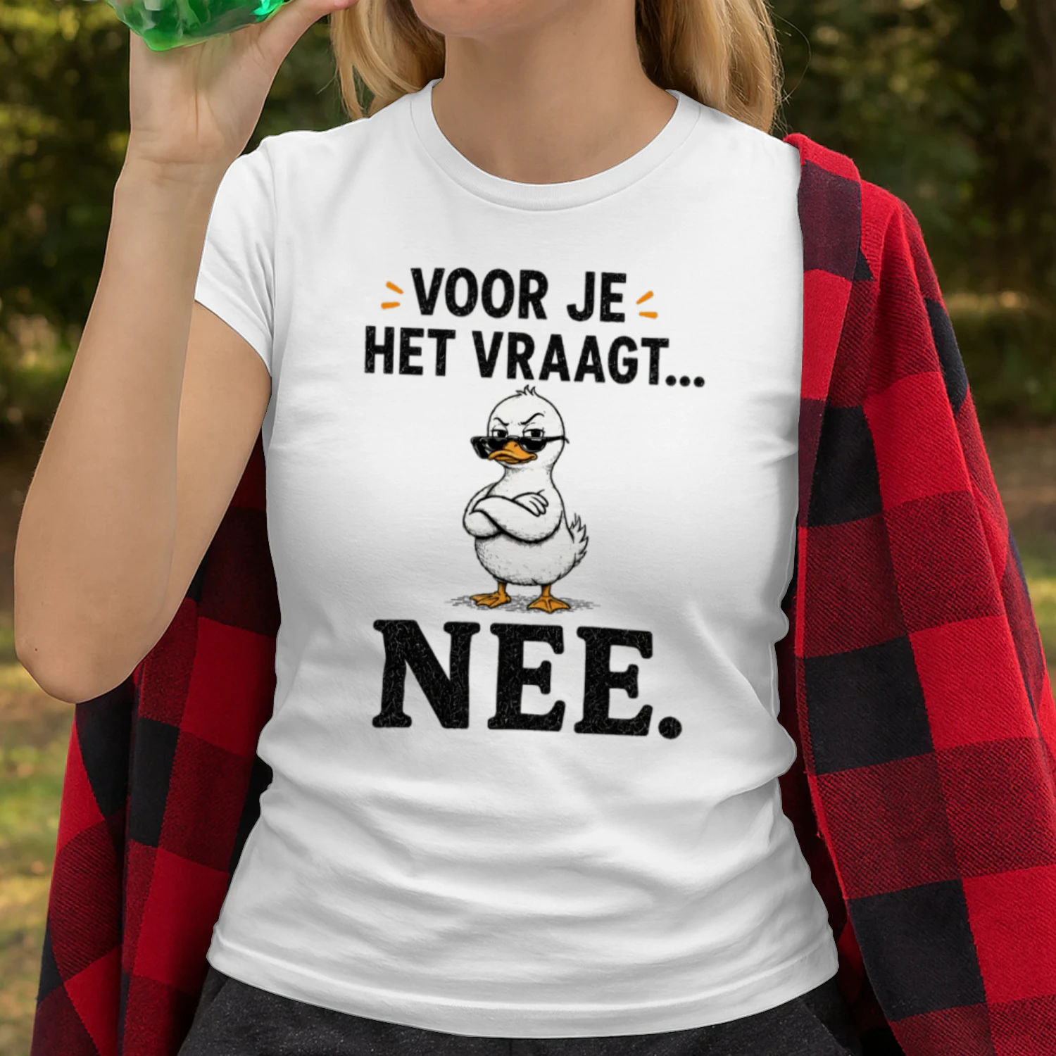 Voor Je Het Vraagt… NEE. – T-shirt