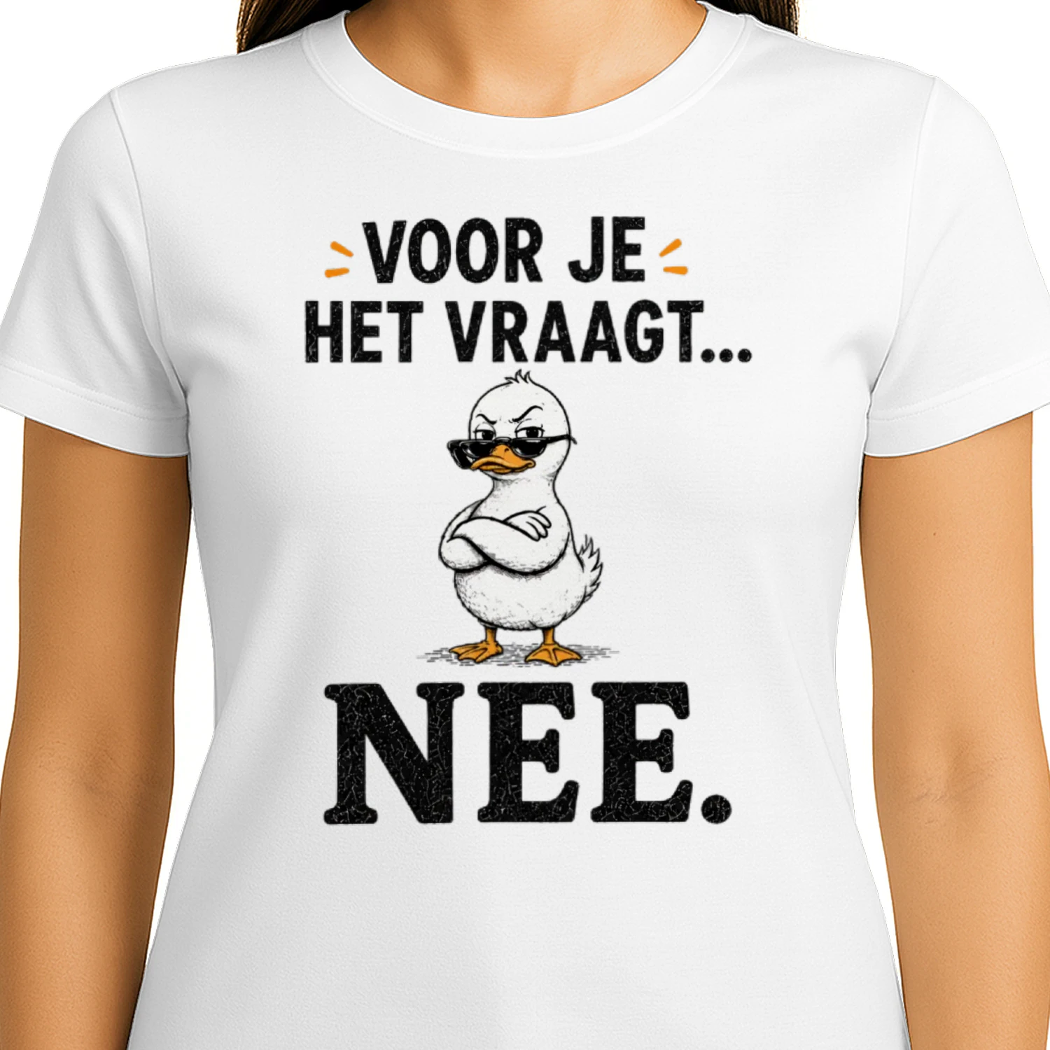 Voor Je Het Vraagt… NEE. – T-shirt