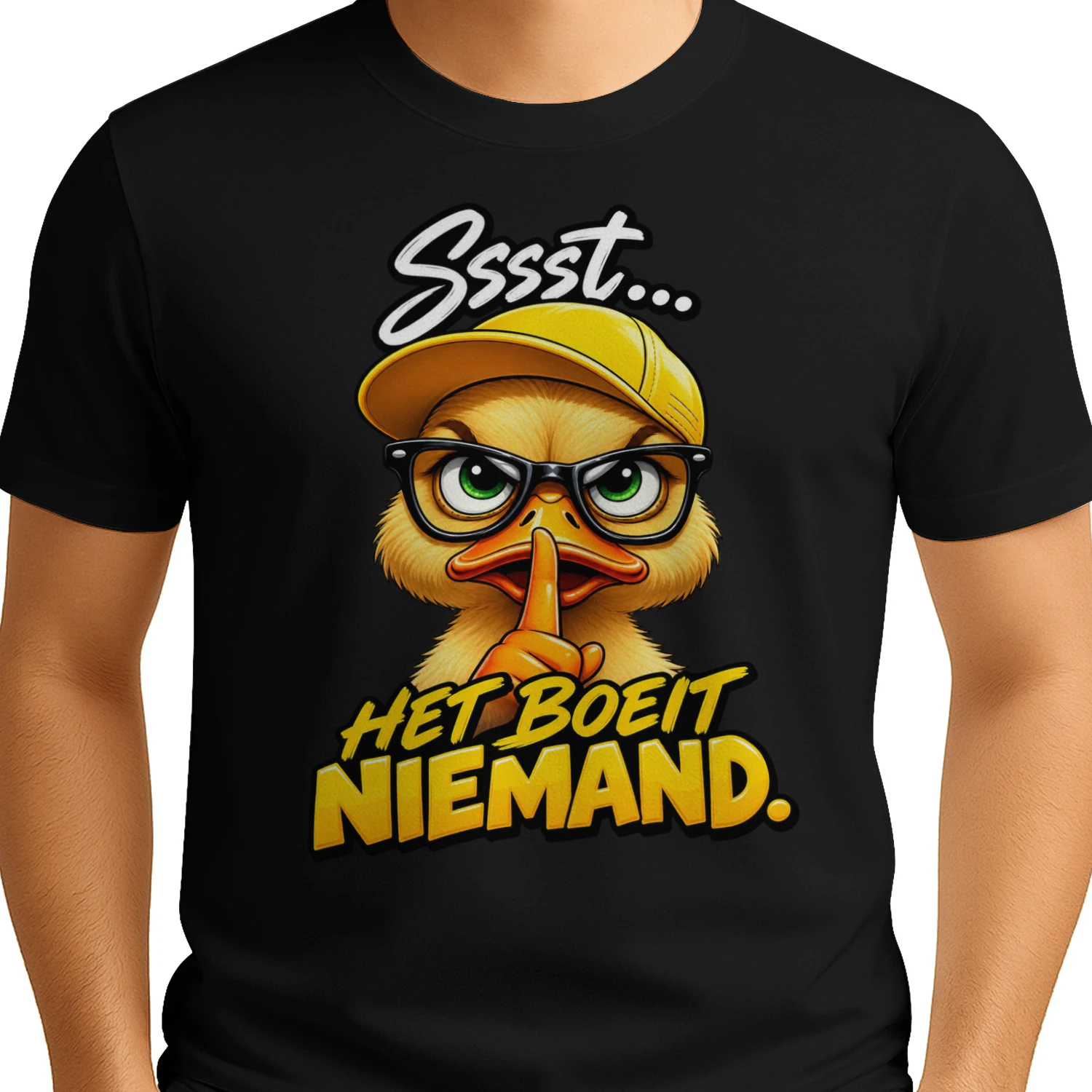 Ssst… Nobody Cares Duck – Funny Sarcastic Design