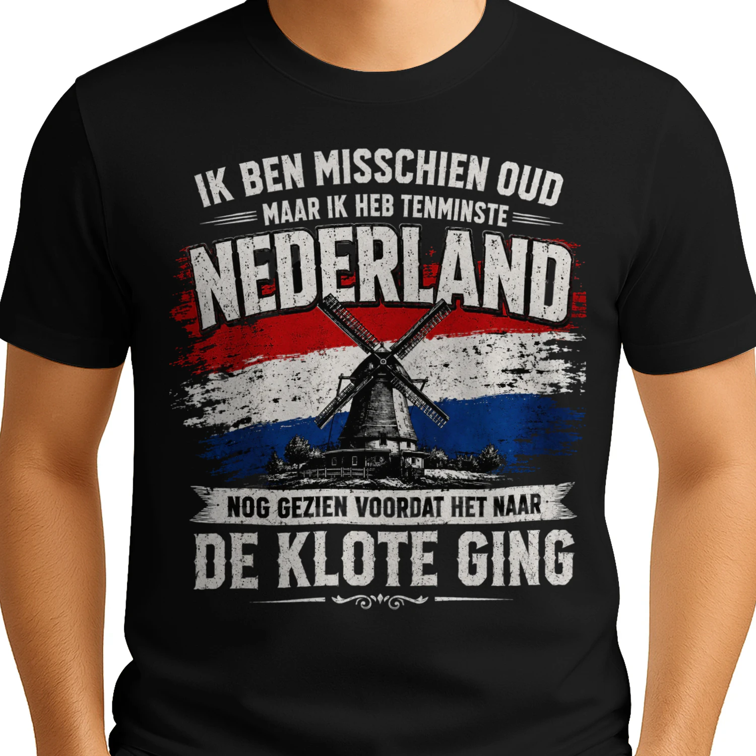 Oud Nederland – Ik Ben Misschien Oud T-Shirt