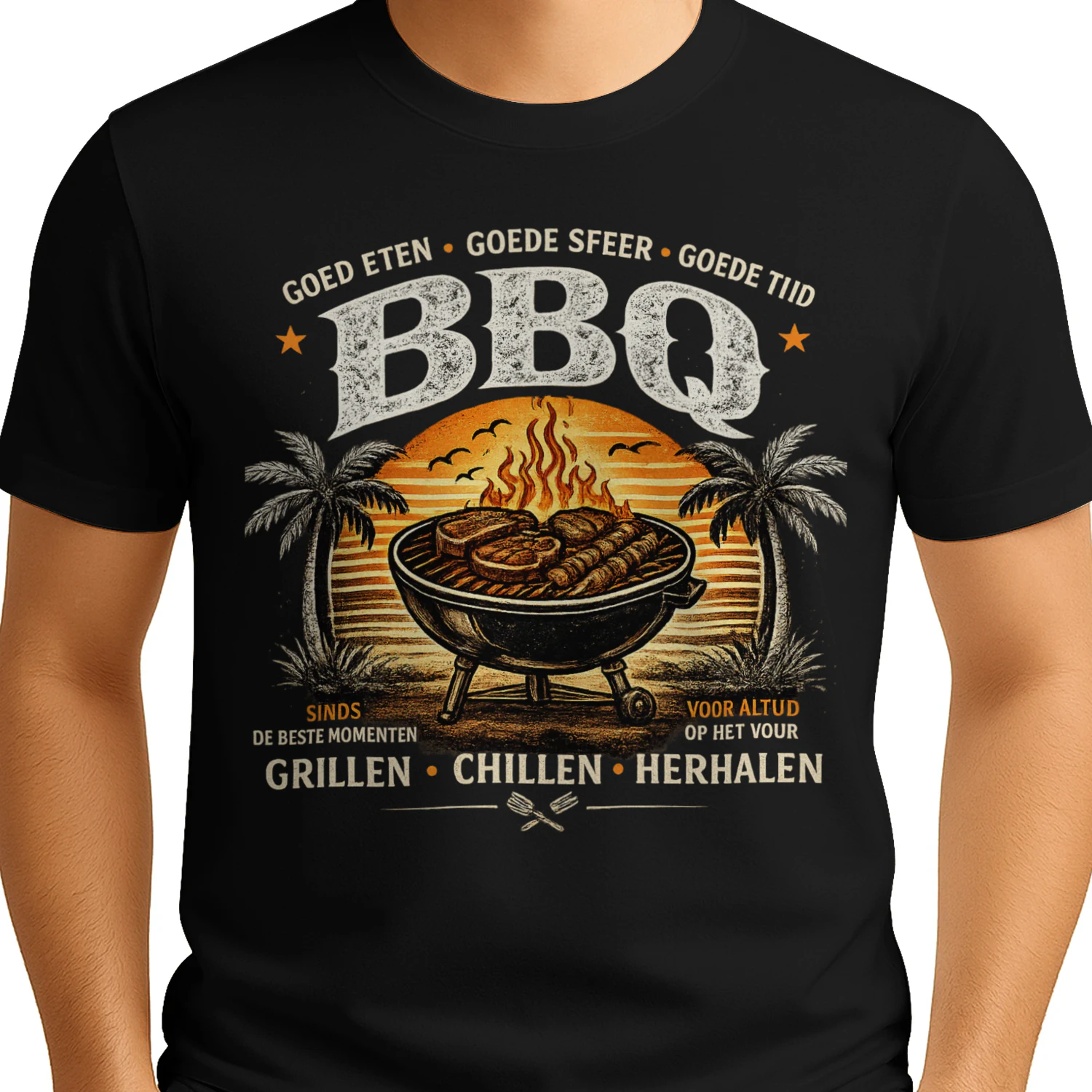 T-shirt 100% Kans Op Ontspanning