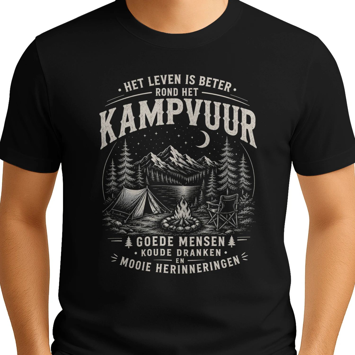 T-shirt 100% Kans Op Ontspanning