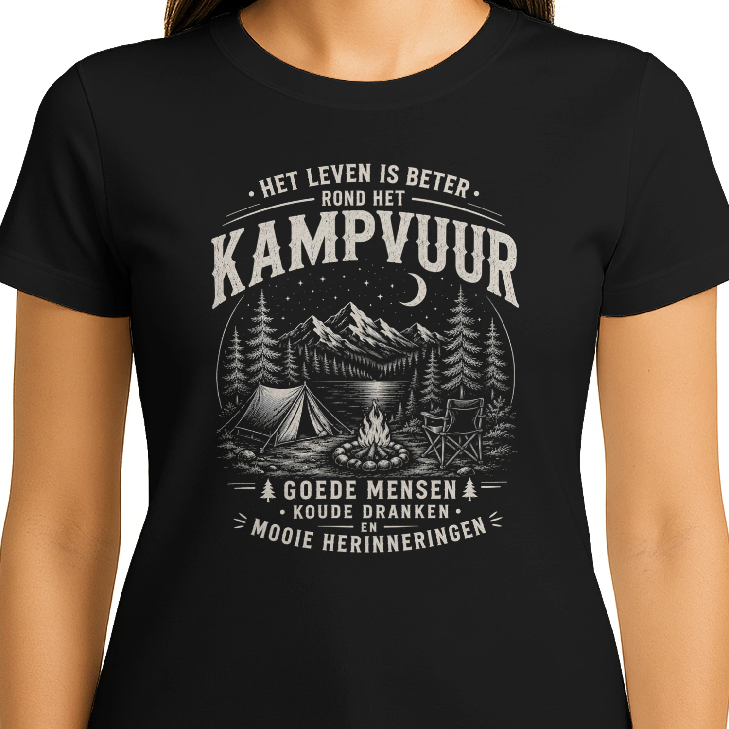 T-shirt 100% Kans Op Ontspanning
