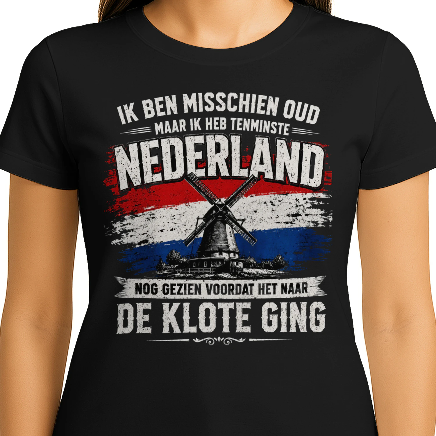 Oud Nederland – Ik Ben Misschien Oud T-Shirt