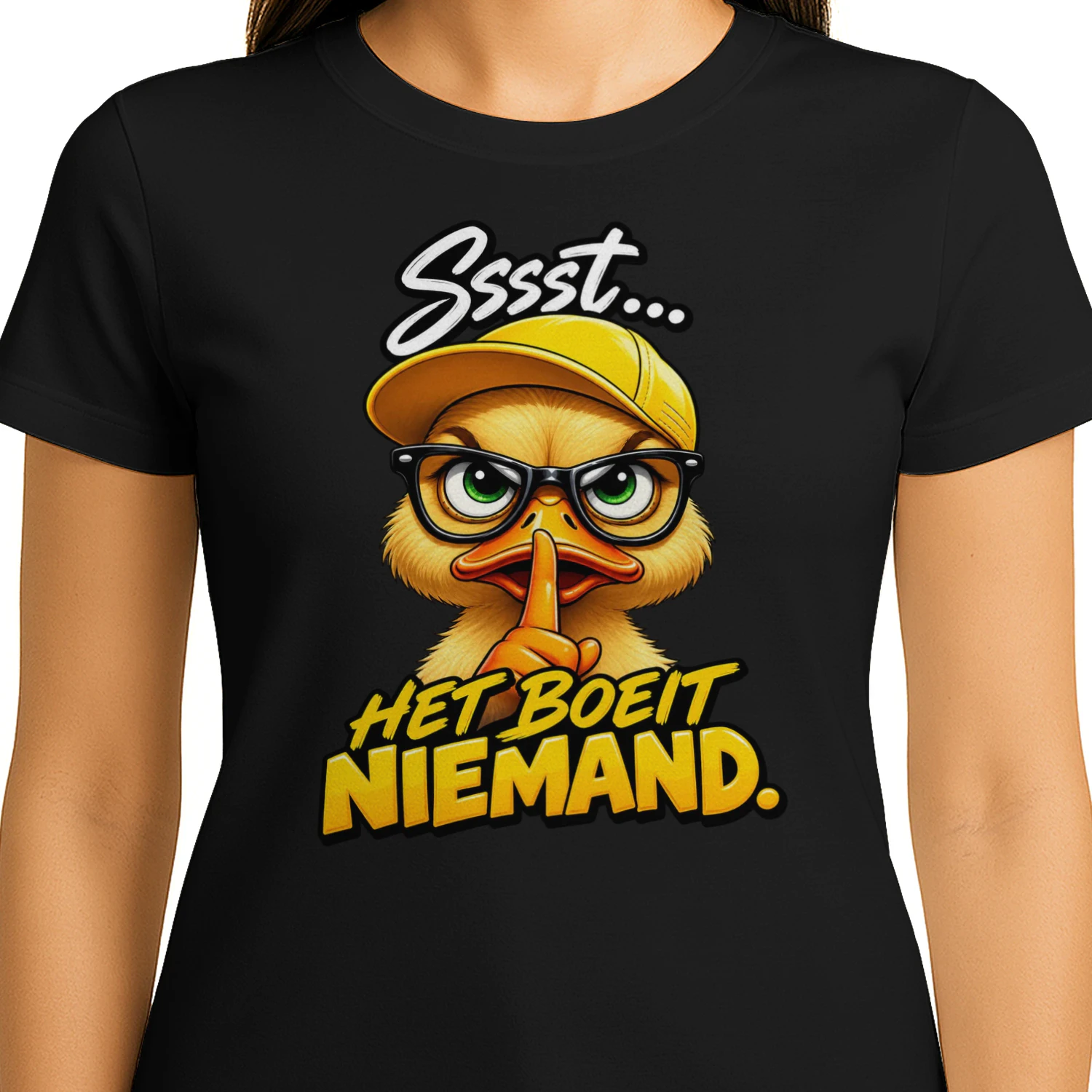 Ssst… Nobody Cares Duck – Funny Sarcastic Design