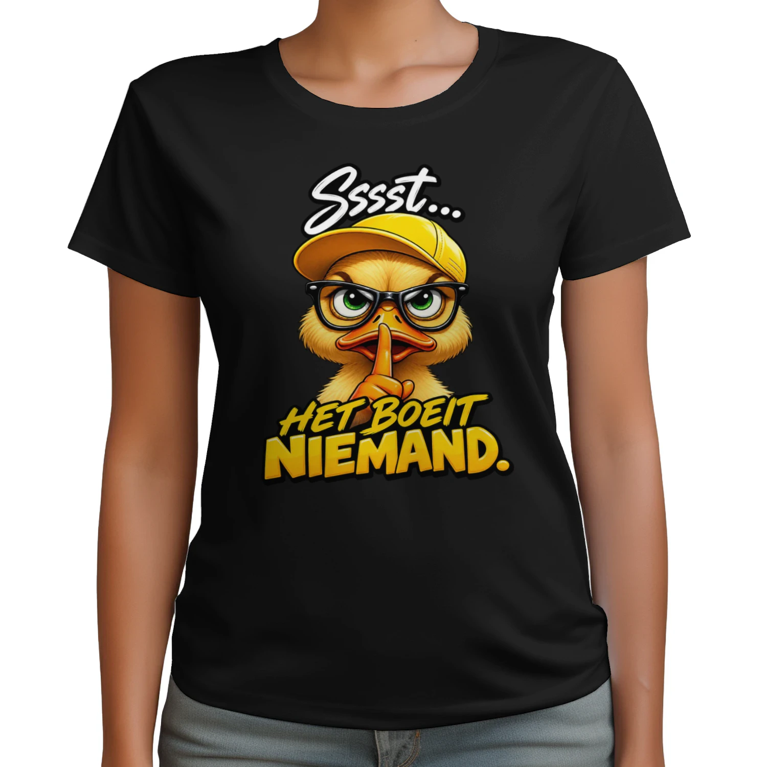 Ssst… Nobody Cares Duck – Funny Sarcastic Design