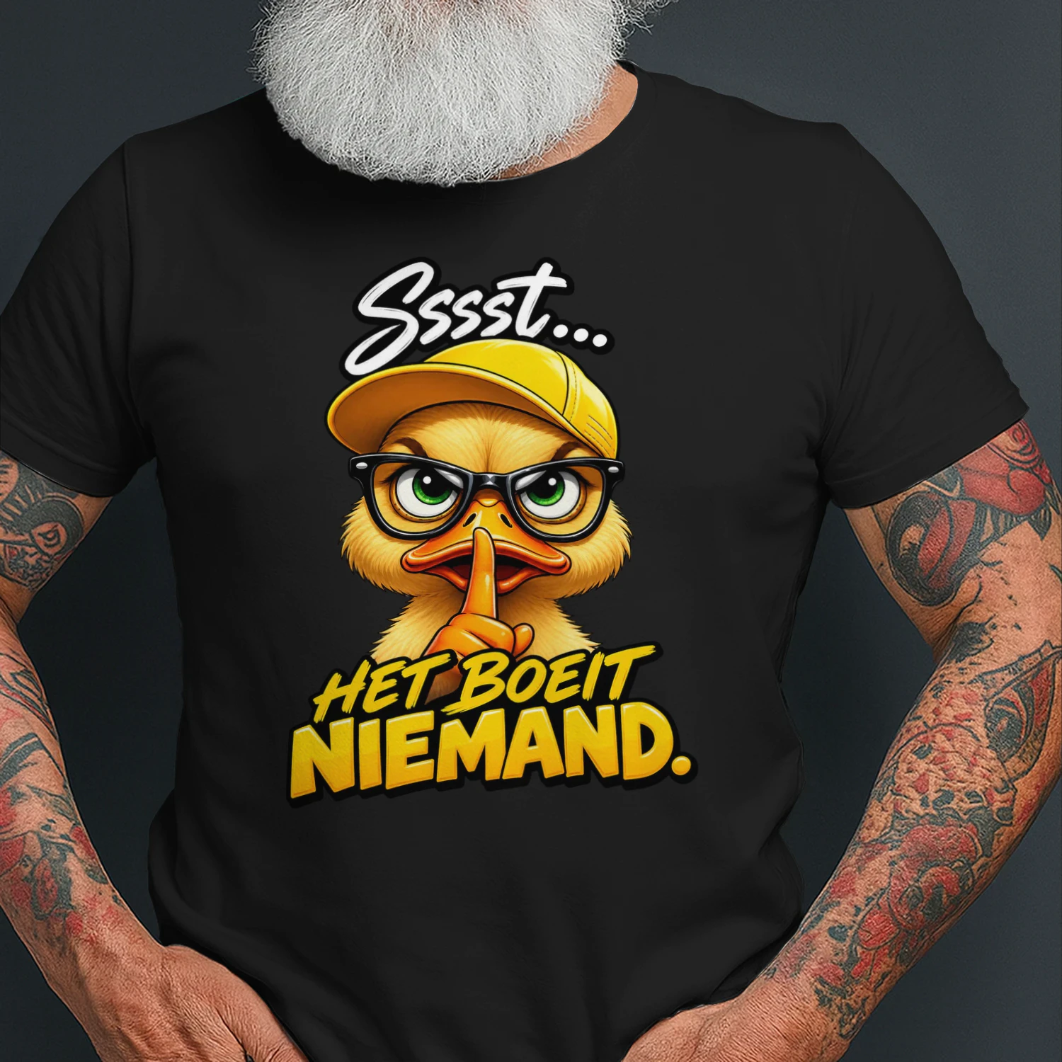 Ssst… Nobody Cares Duck – Funny Sarcastic Design