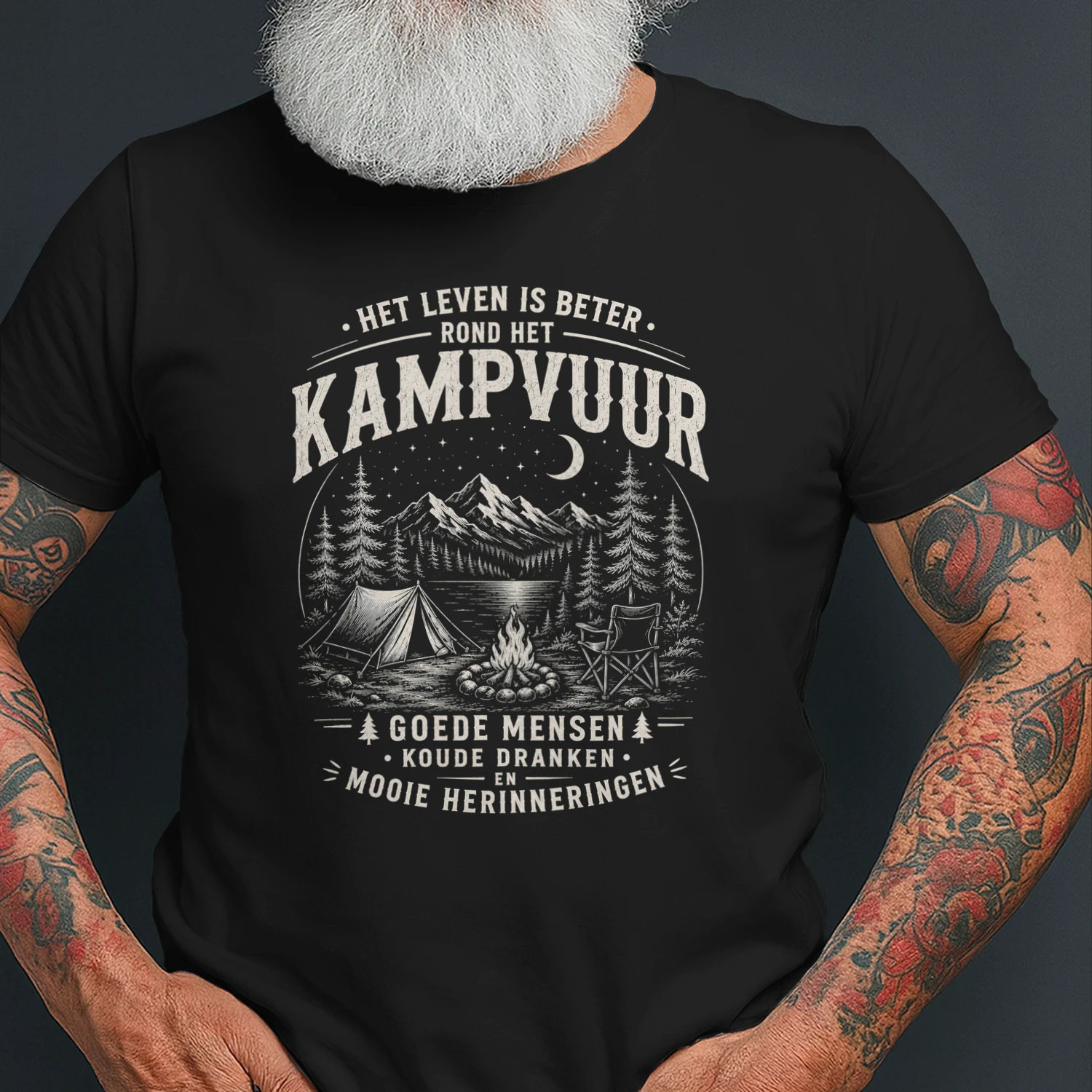 T-shirt 100% Kans Op Ontspanning