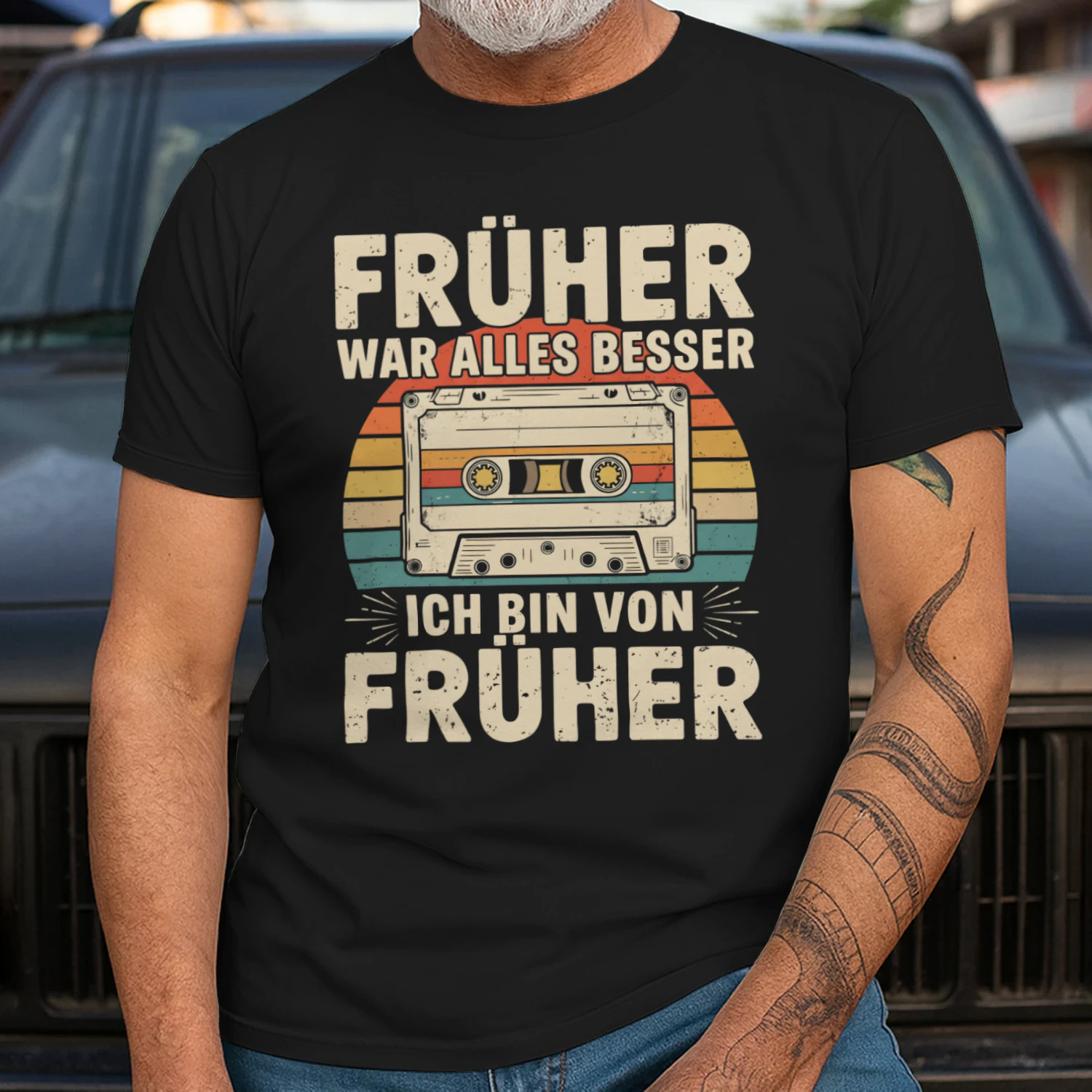 Früher War Alles Besser – Retro Kassette Nostalgie Design