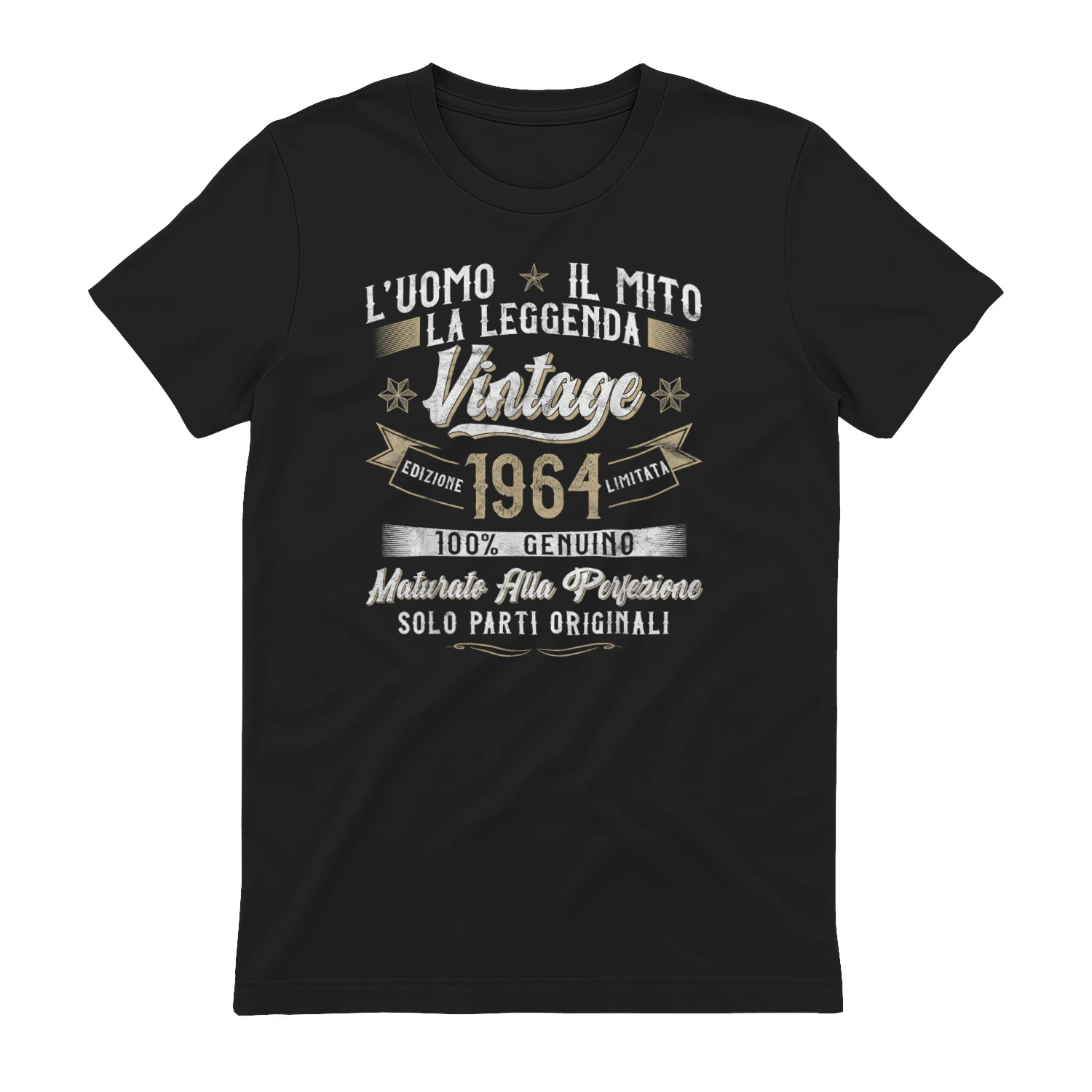 62nd Birthday 62 Men's Retro Vintage 1964 Gift T-Shirt
