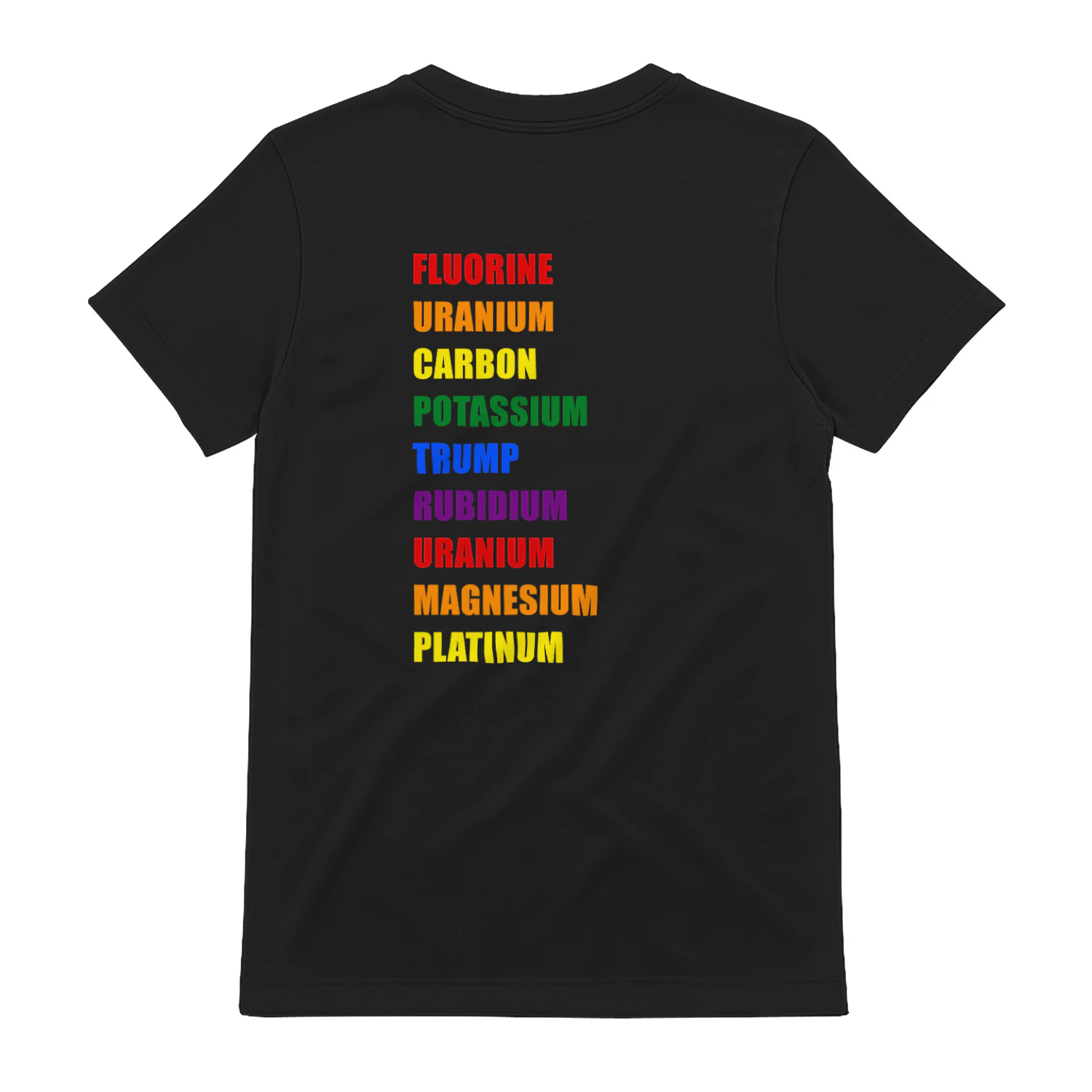 F Trump Periodic Table Political T-Shirt