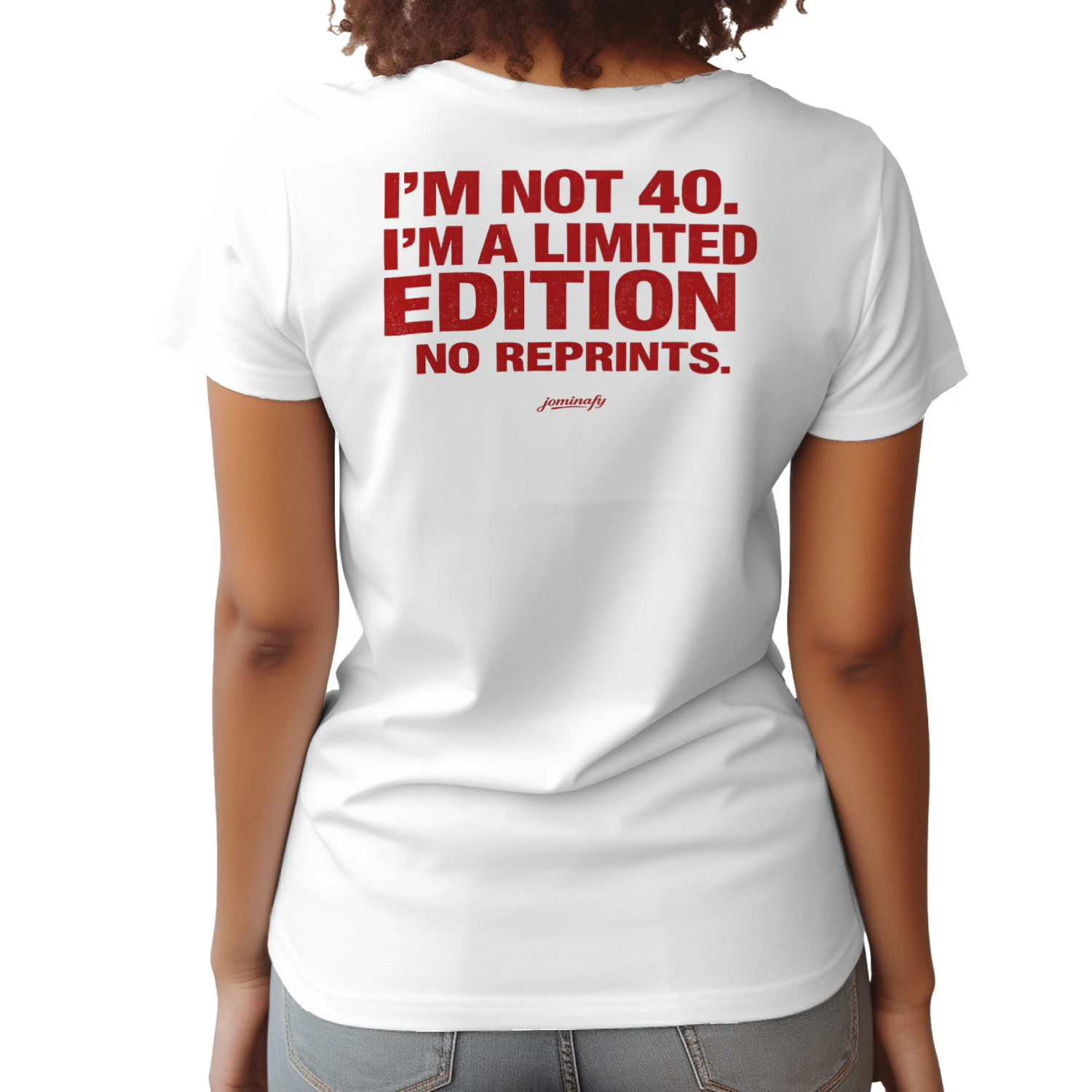 I'm Not 40, I'm a Limited Edition – Funny 40th Birthday T-Shirt | Vintage Birthday Gift |JOMINAFY®