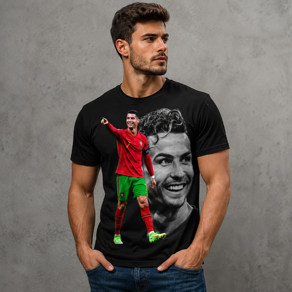 Cristiano Ronaldo CR7 Portugal Football Design