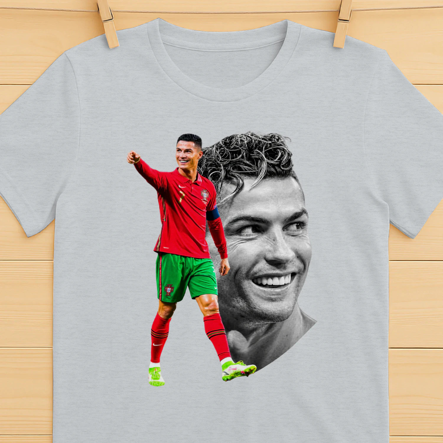 Cristiano Ronaldo CR7 Portugal Football Design