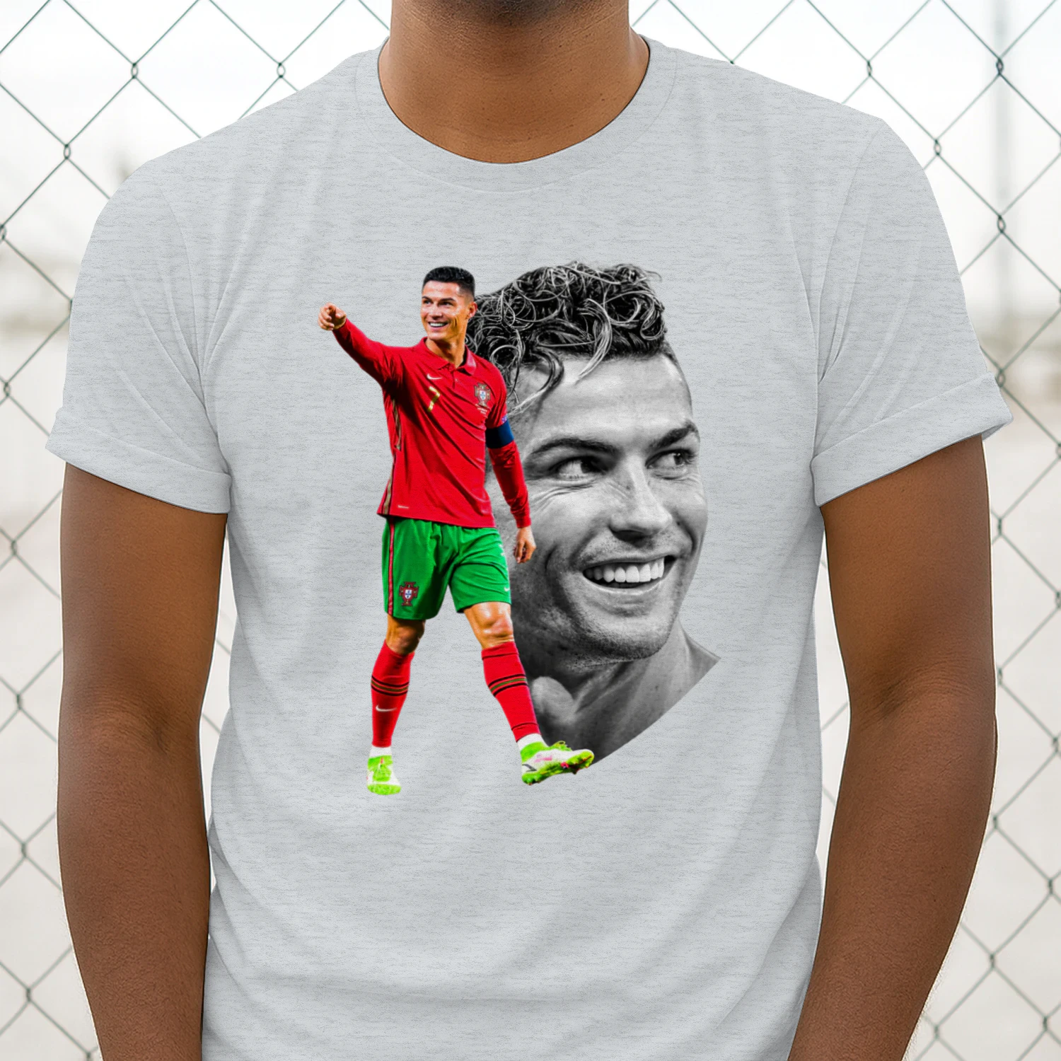 Cristiano Ronaldo CR7 Portugal Football Design