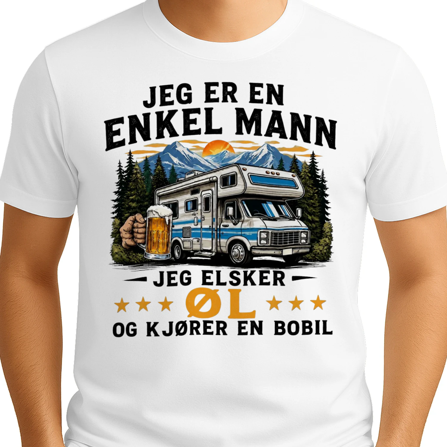 JEG ER EN ENKEL MANN