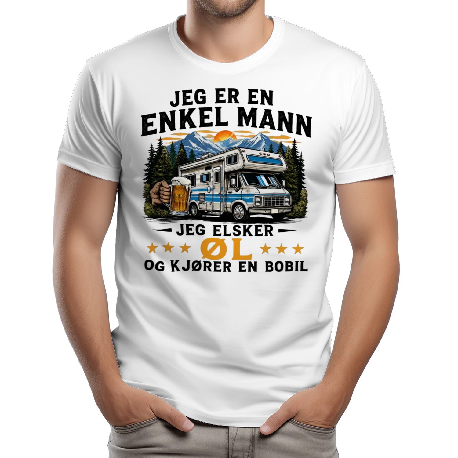 JEG ER EN ENKEL MANN