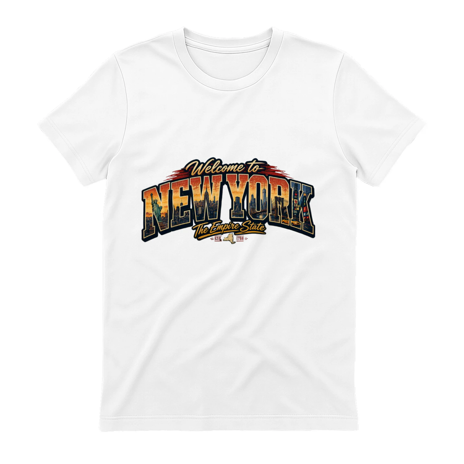 Welcome to New York Vintage Travel T-Shirt – The Empire State 🗽