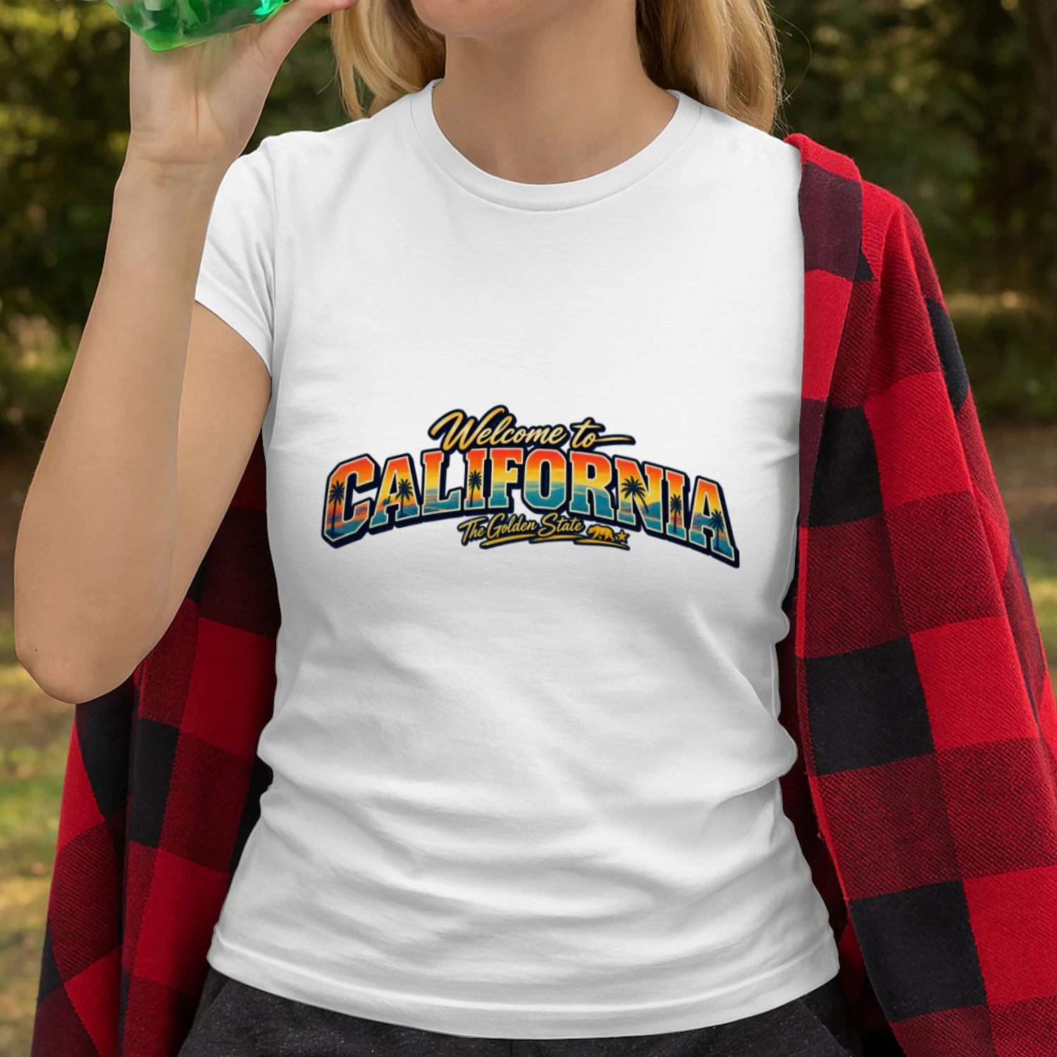 Welcome to California Vintage Travel T-Shirt | Golden State Retro Tee