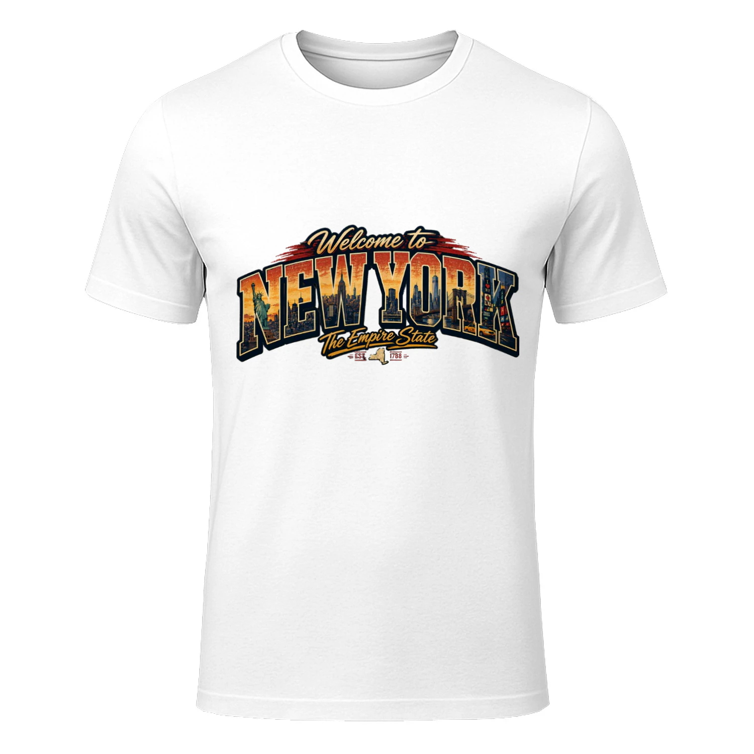 Welcome to New York Vintage Travel T-Shirt – The Empire State 🗽