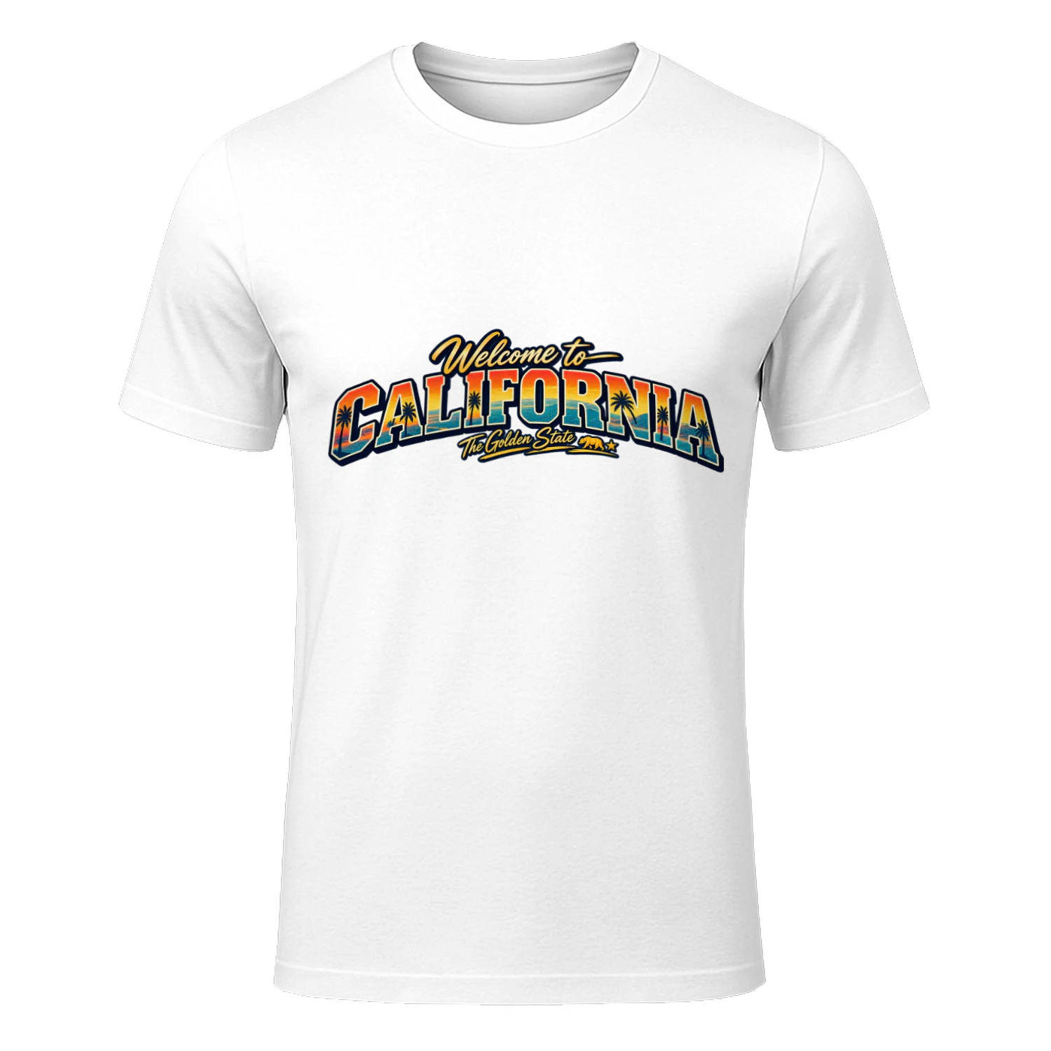 Welcome to California Vintage Travel T-Shirt | Golden State Retro Tee