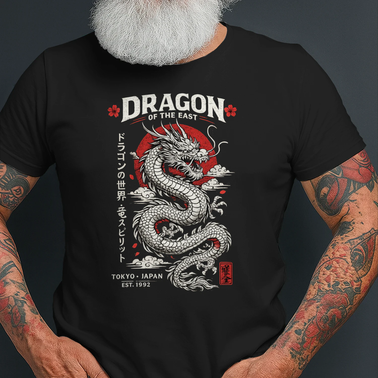 🔥 Tokyo Cat Japanese T-shirt – Retro Giant Cat Monster Graphic Shirt 🐾 Shop Today!