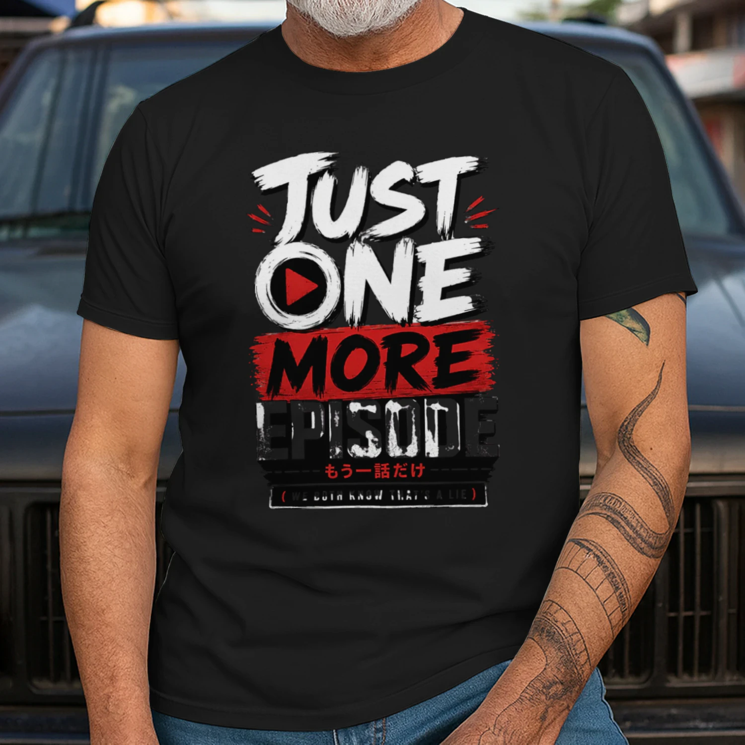 Just One More Episode – Funny Anime Fan Graphic Tee