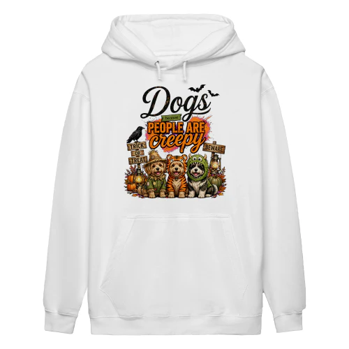 Spooky Hundälskare Hoodie