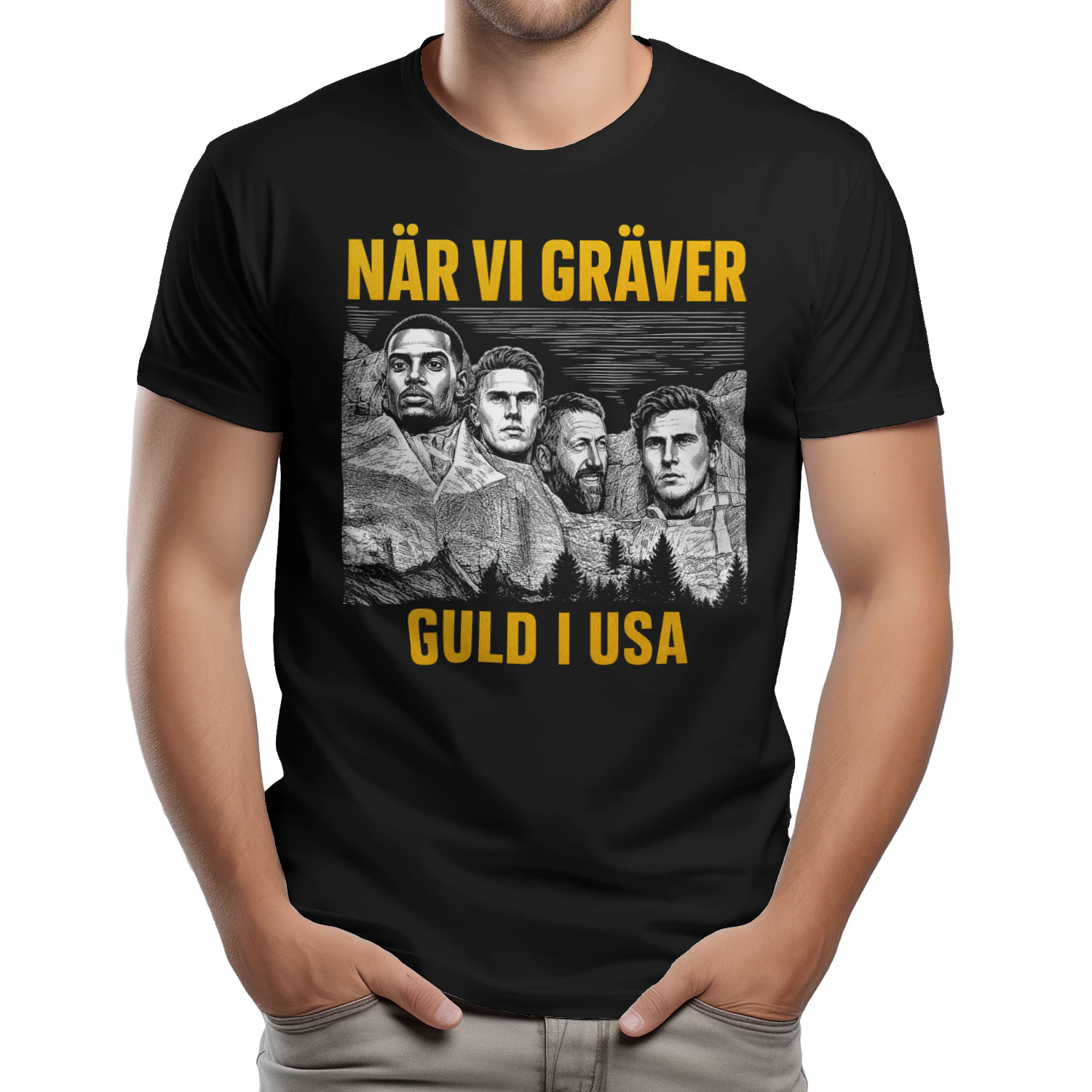 NÄR VI GRÄVER GULD I USA