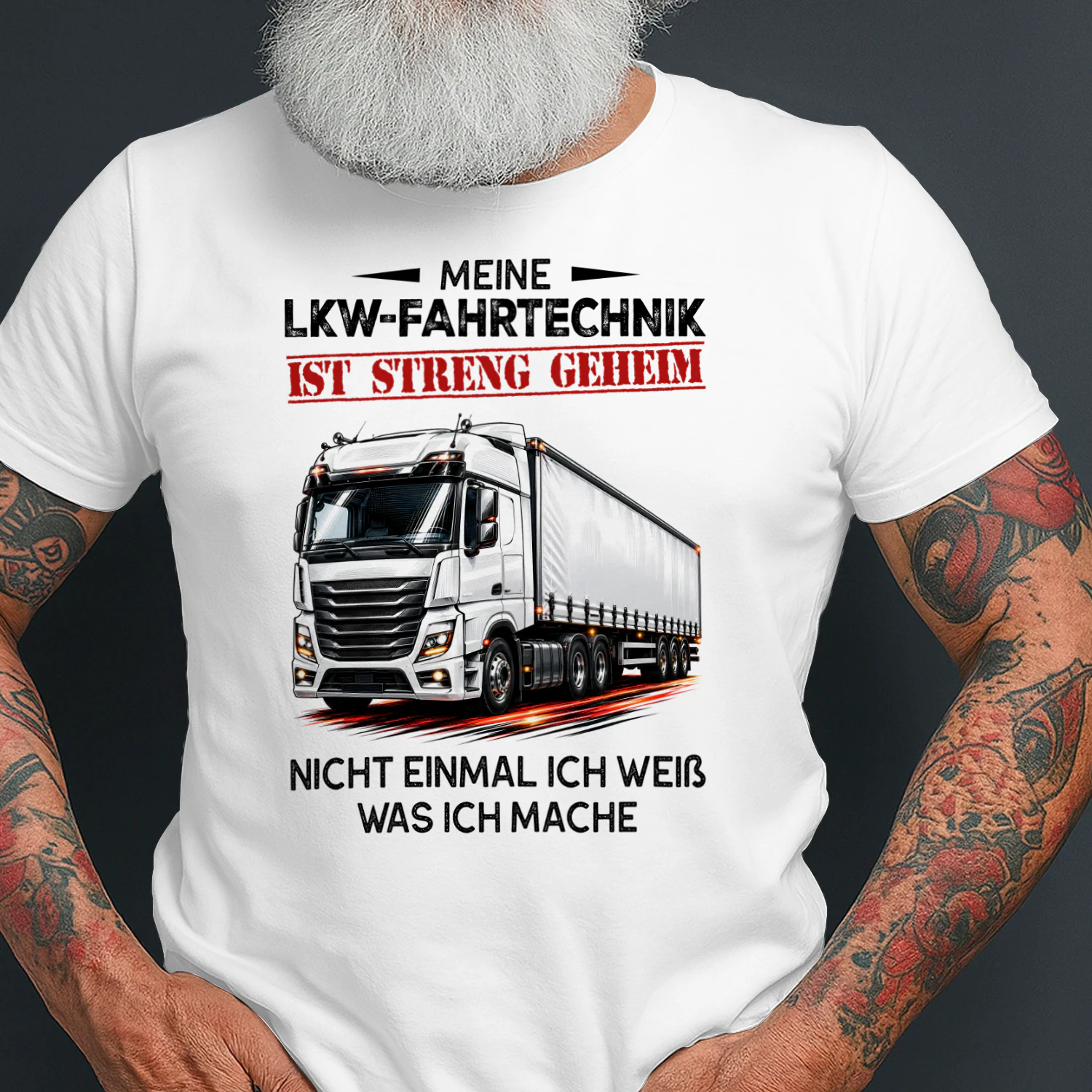 Meine Lkw-fahrtechnik Ist Streng Geheim