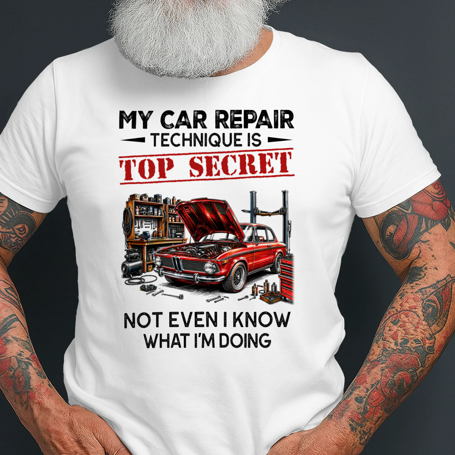 Don't Bother Me While I'm Working On Cars