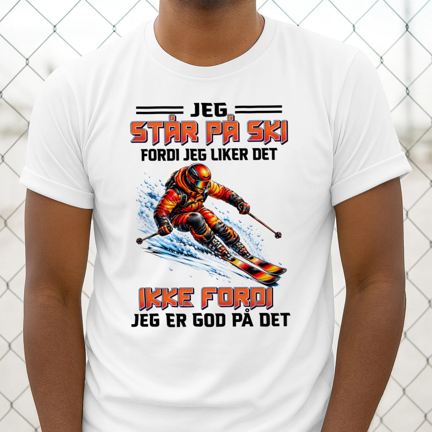 Jeg Står På Ski Fordi Jeg Liker Det