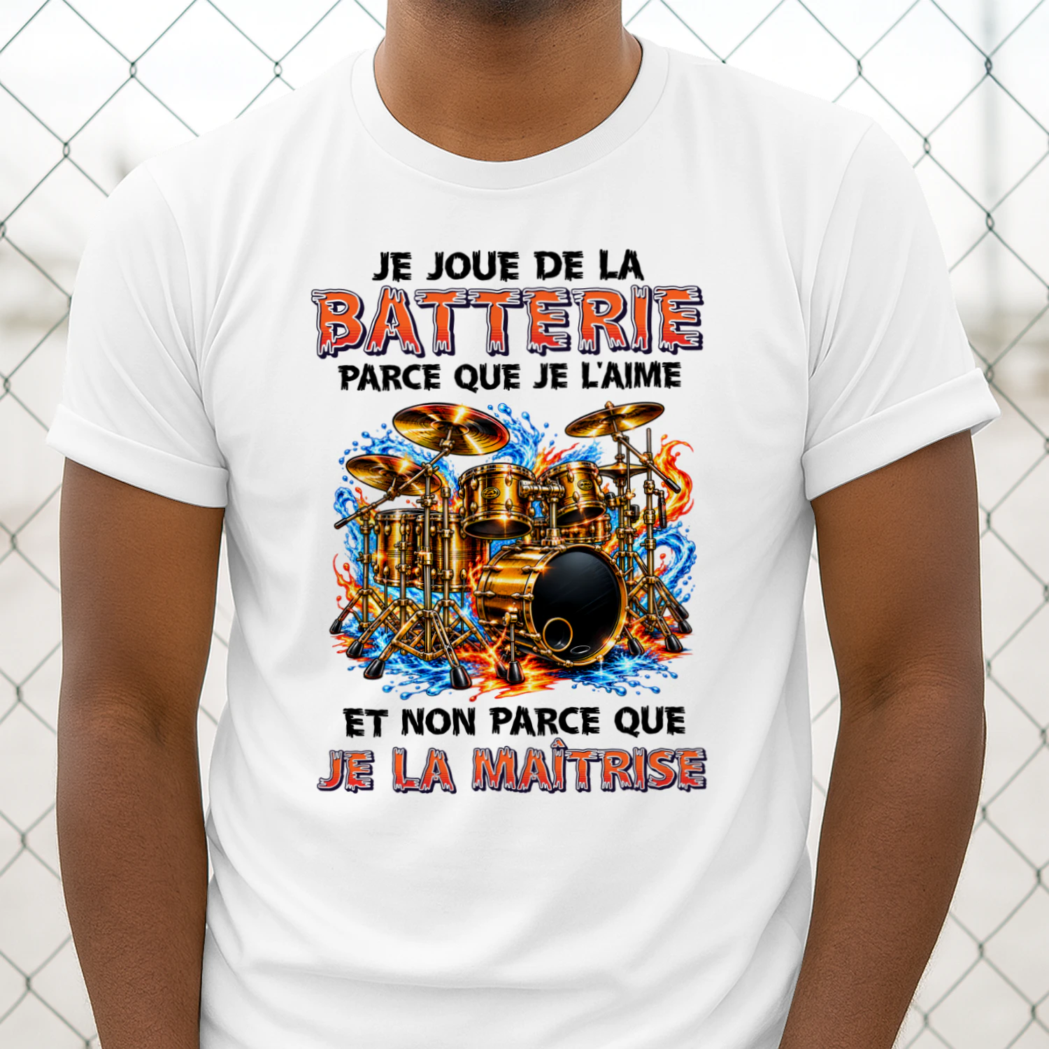 Je Joue De La Batterie