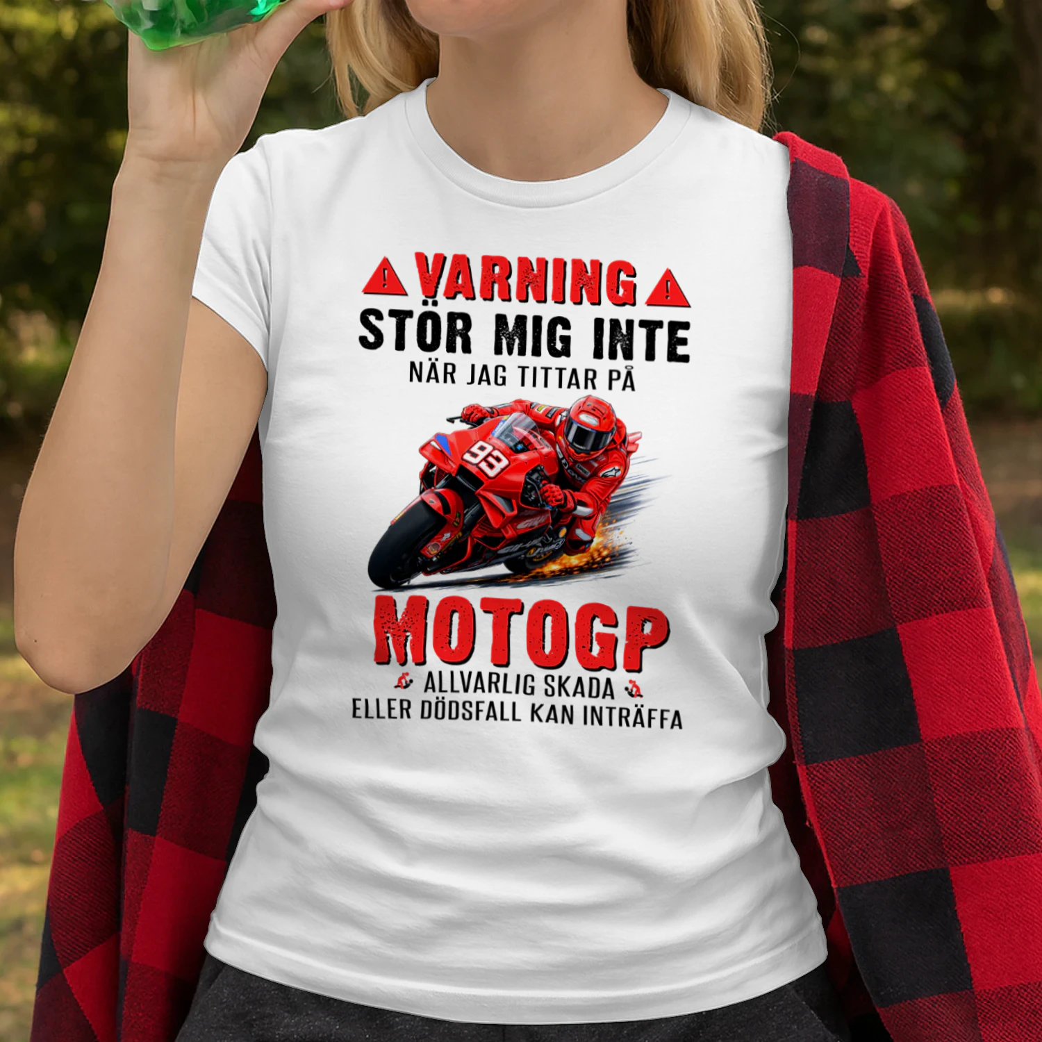 Varning Stör Mig Inte Motogp