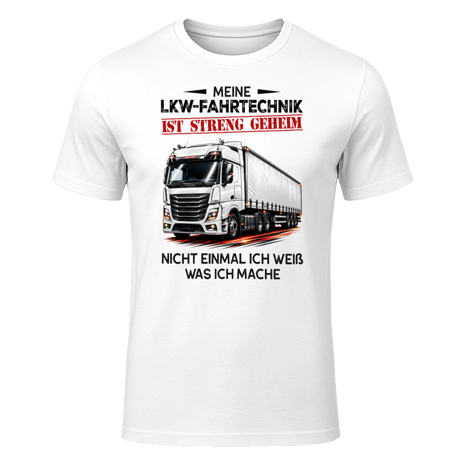 Meine Lkw-fahrtechnik Ist Streng Geheim
