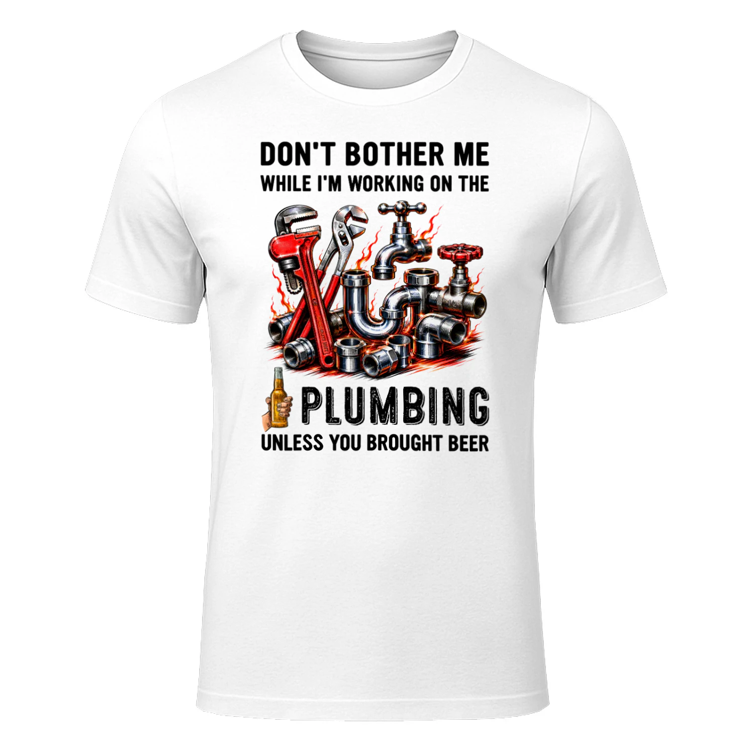 Don't Bother Me Working On The Plumbing