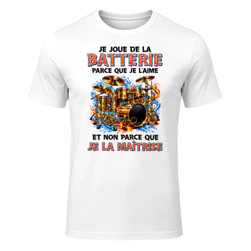 Je Joue De La Batterie