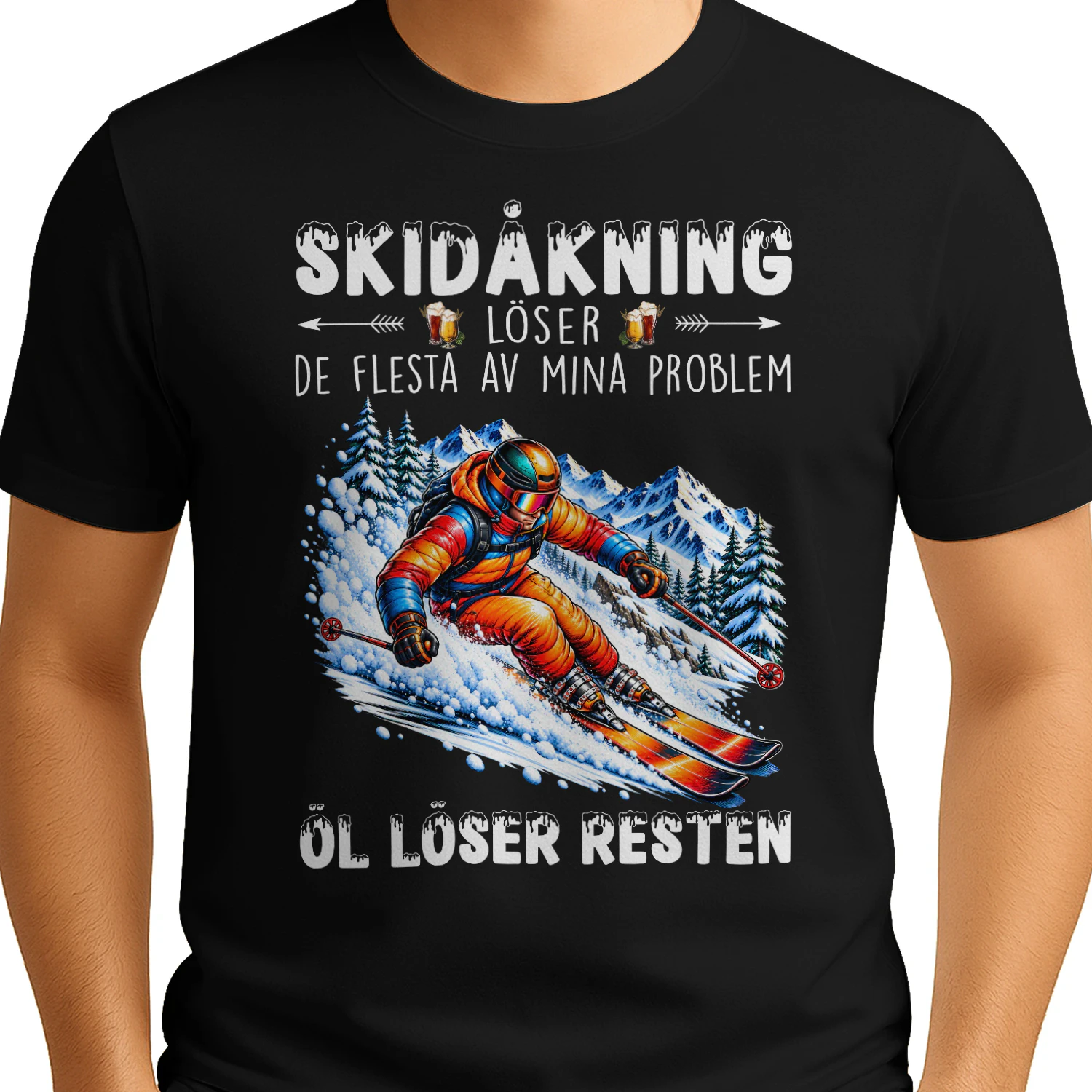 Skidåkning Löser De Problem