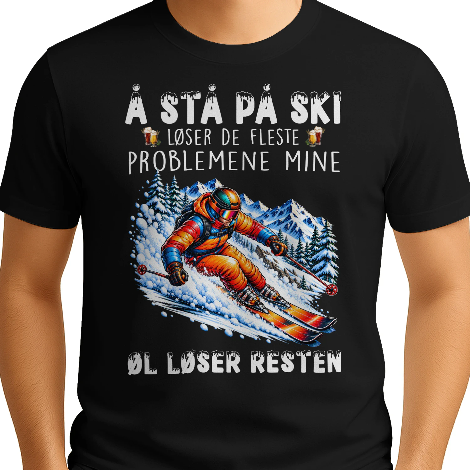 Å Stå På Ski Løser De Problemene