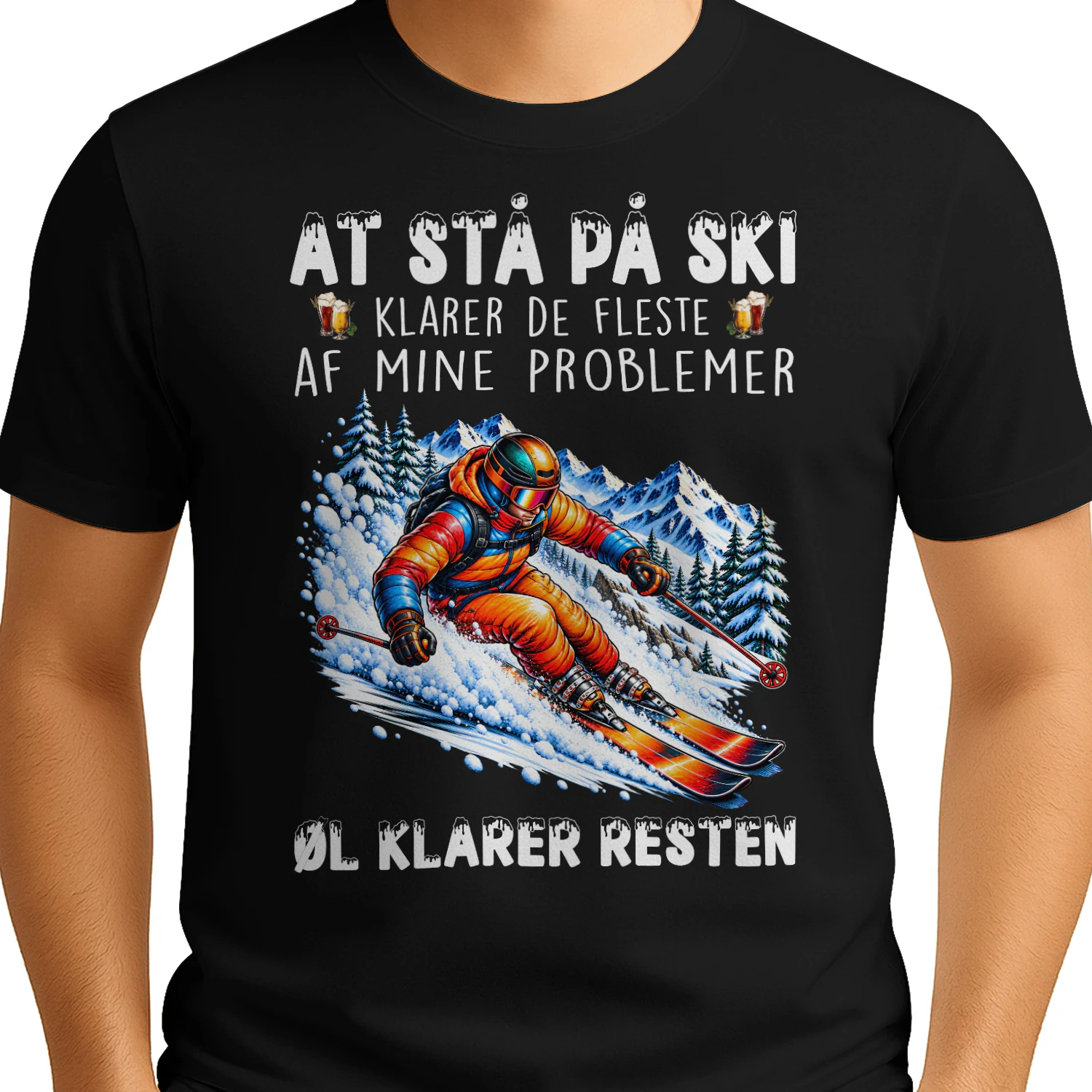 At Stå På Ski Klarer De Problemer