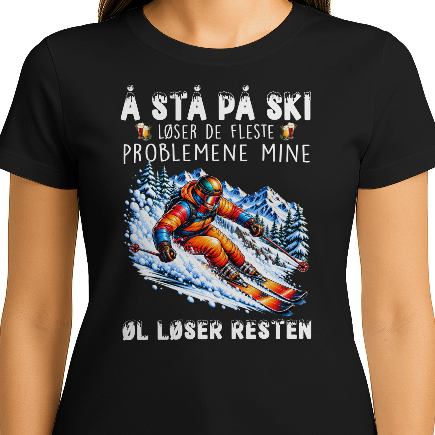 Å Stå På Ski Løser De Problemene