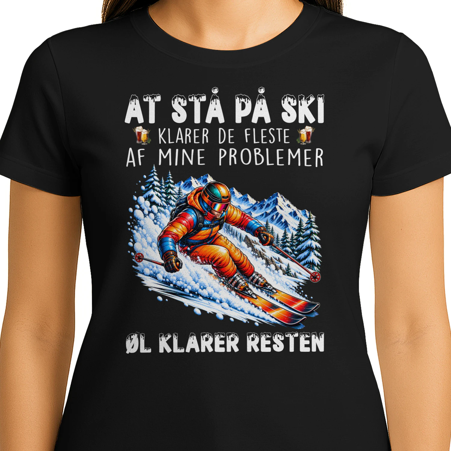 At Stå På Ski Klarer De Problemer