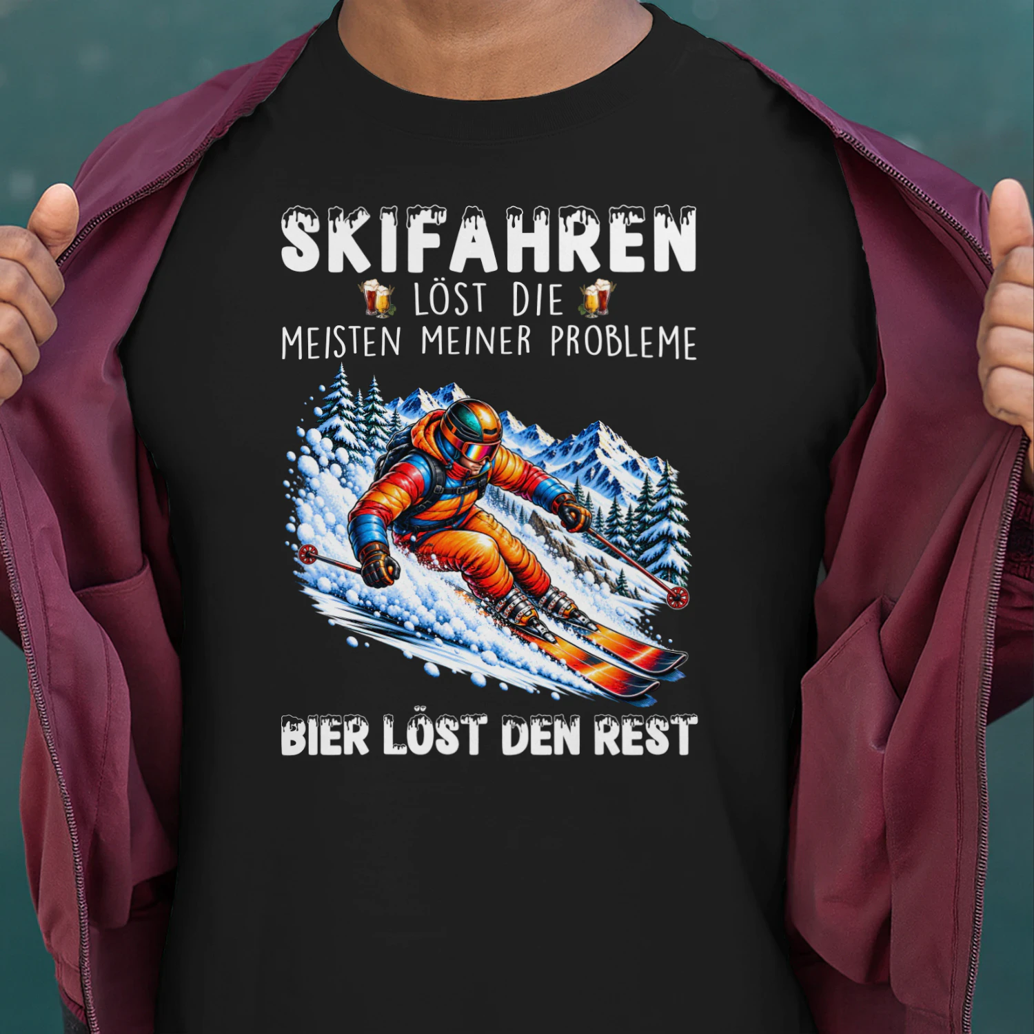 Skifahren Löst Die Probleme