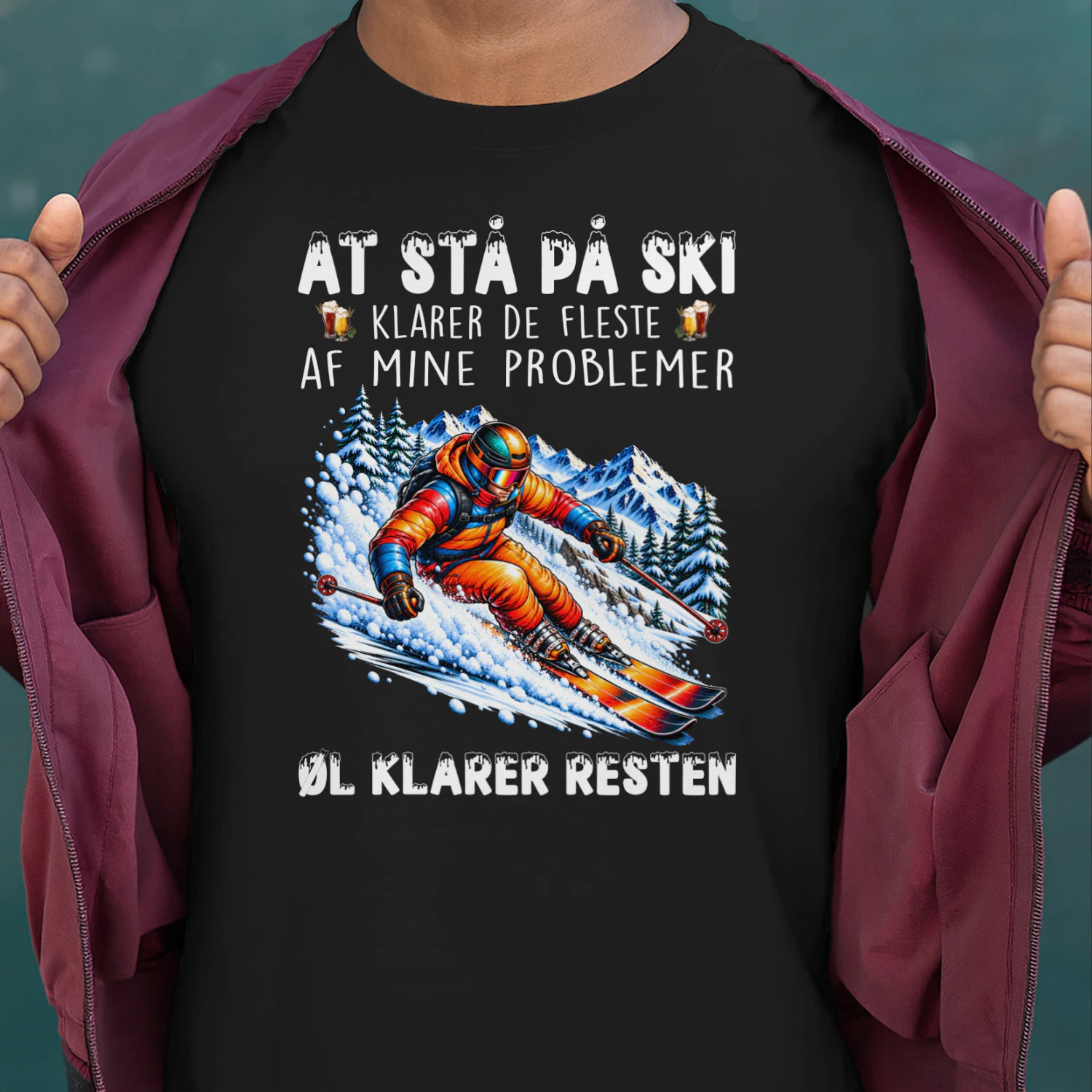 At Stå På Ski Klarer De Problemer